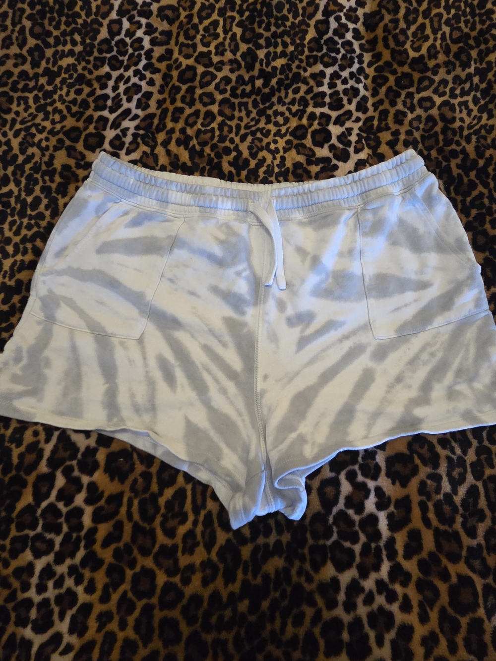 Lucky Brand White and Gray Shorts